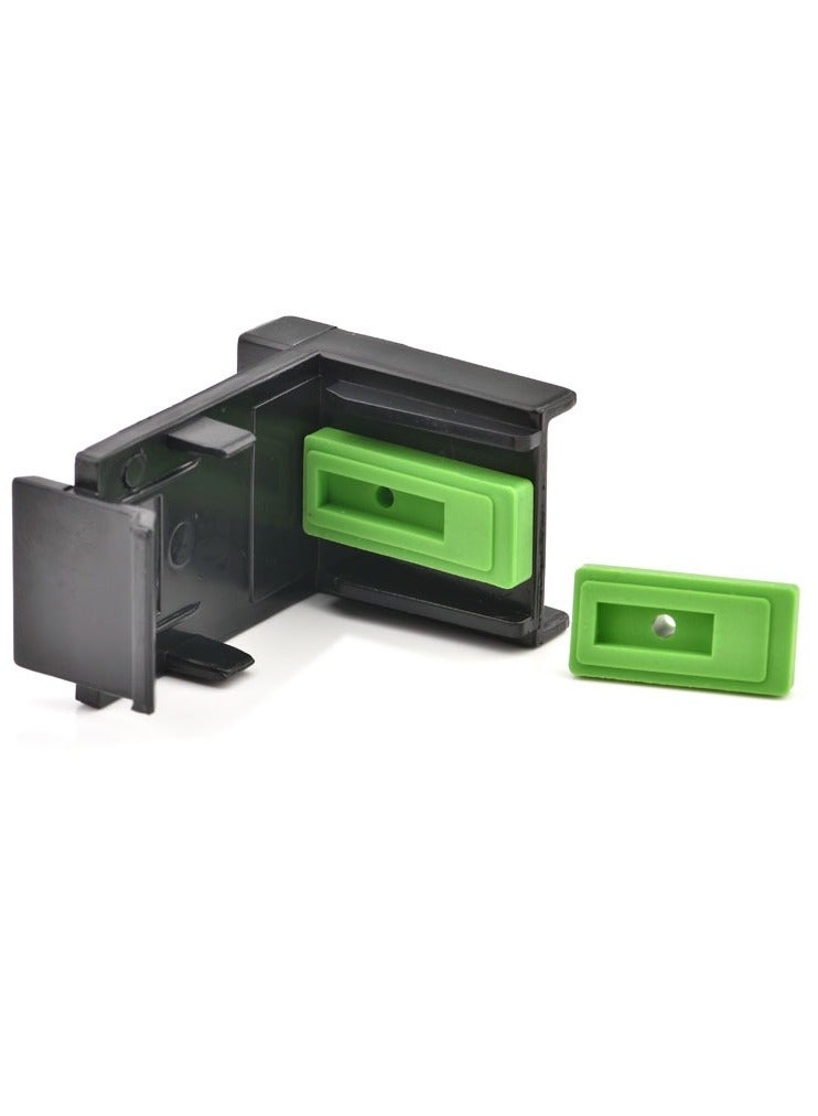 Ink Refill rubber kit for hp canon epson Black  Color Ink Cartridge with  Cartridge Head Cleaning.Four syringes for refilling different colours. - Image 3