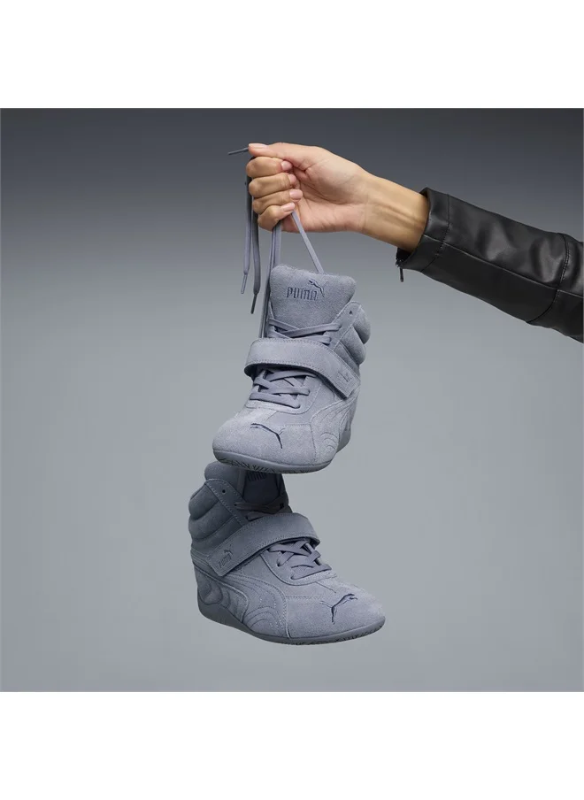 Puma Gray Sky-PUMA Black Speedcat Wedge Tonal Sneakers Women for Women | Best Price UAE