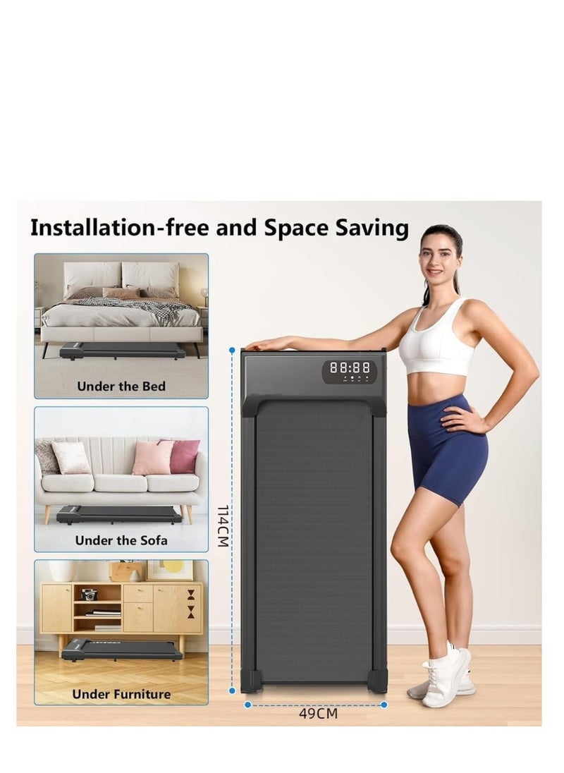 Cool Baby Style Compact Treadmill Ultra Slim Electric Treadmill Portable Walking Pad Running Device 3 in 1 Portable Walking Treadmill  - Image 2