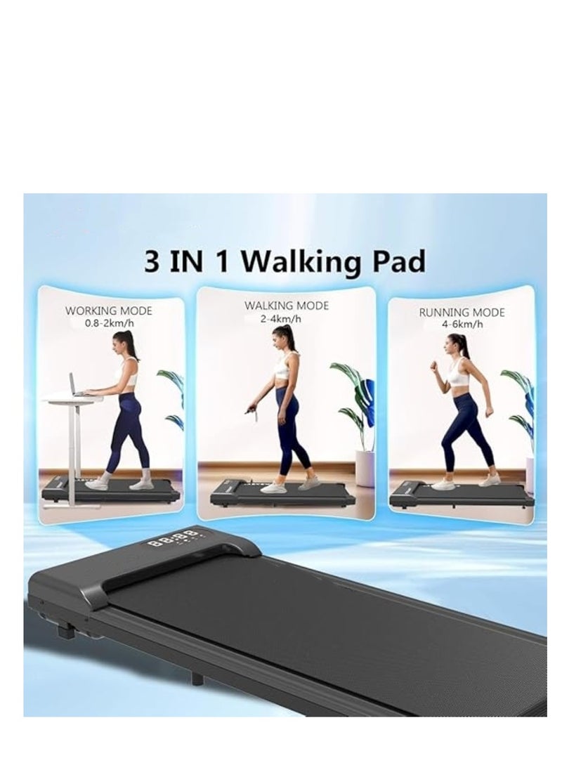 Cool Baby Style Compact Treadmill Ultra Slim Electric Treadmill Portable Walking Pad Running Device 3 in 1 Portable Walking Treadmill  - Image 3