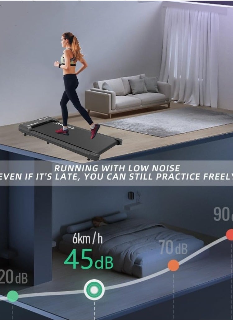 Cool Baby Style Compact Treadmill Ultra Slim Electric Treadmill Portable Walking Pad Running Device 3 in 1 Portable Walking Treadmill  - Image 5