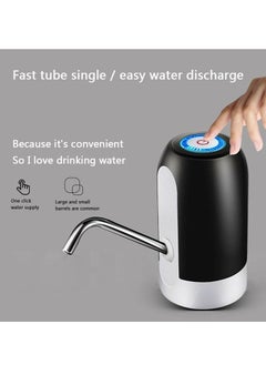 KRAWN Electric Water Pump Dispenser For Drinking Water Bottles Cordless Rechargeable Electronic  - Image 3