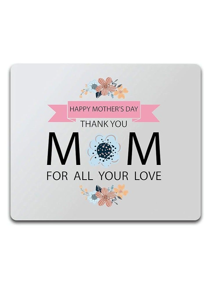 PRINTSHOP4ME Mousepad Gift For Mother's Day And Women|Our Mousepad Is A Great Gift Idea For Moms,Grandmothers,Wives,Sisters|Printed Mouse Pad|Non-Slip Base Mouse Pad. - Image 1