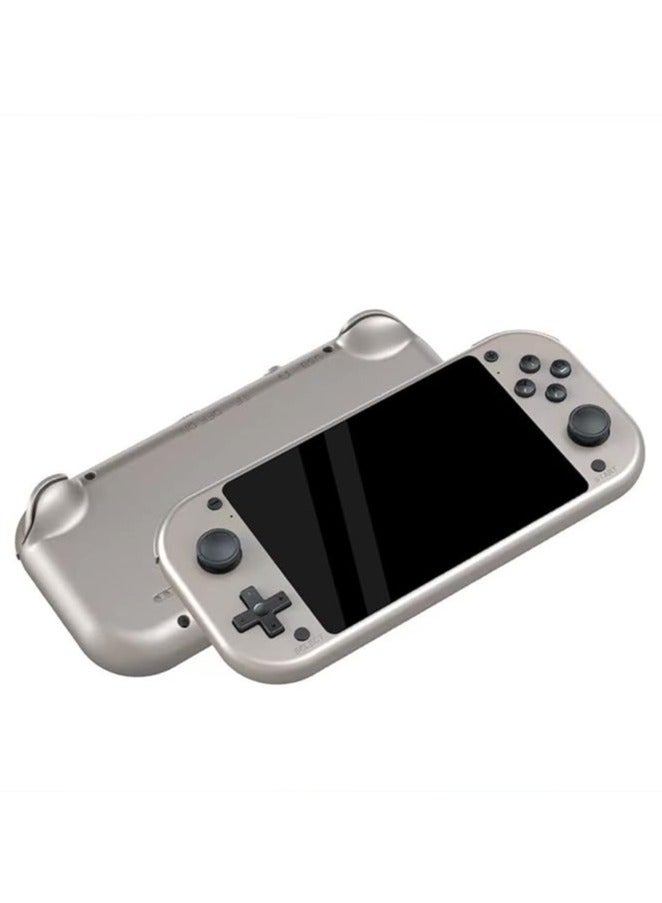 إم 17 جهاز ألعاب محمول PSP M17 - شاشة عالية الدقة 4.3 بوصة، 10000 لعبة كلاسيكية مدمجة - جهاز ألعاب محمول باليد مزود بعصا تحكم مزدوجة، ووظيفة الحفظ/التحميل، ومخرج تلفزيون - جهاز ألعاب ريترو خفيف الوزن للأطفال والكبار - يدعم ألعاب الأركيد، وGBA، وNES، وغيرها - Image 5