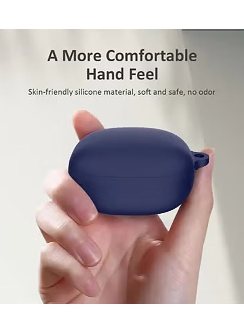 Silicone Case for Anker Soundcore Liberty 4 Case Cover with Keychain/Cleaner Kit (Green) - Image 2