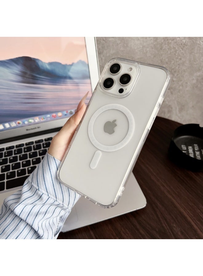 NIBEMINENT Protection Case With Magsafe For IPhone 15 Pro, Clear - Image 3