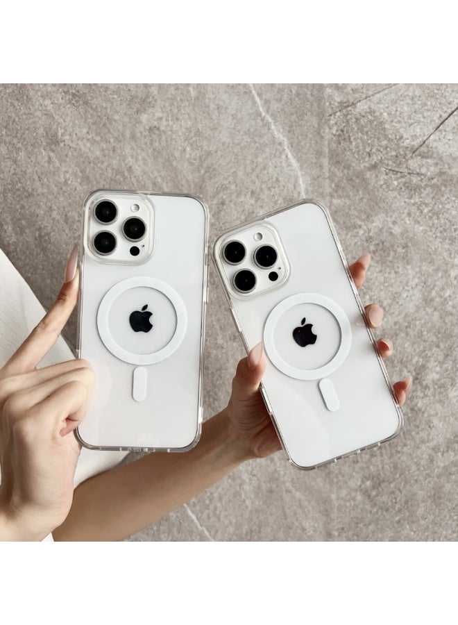 NIBEMINENT Protection Case With Magsafe For IPhone 15 Pro, Clear - Image 2