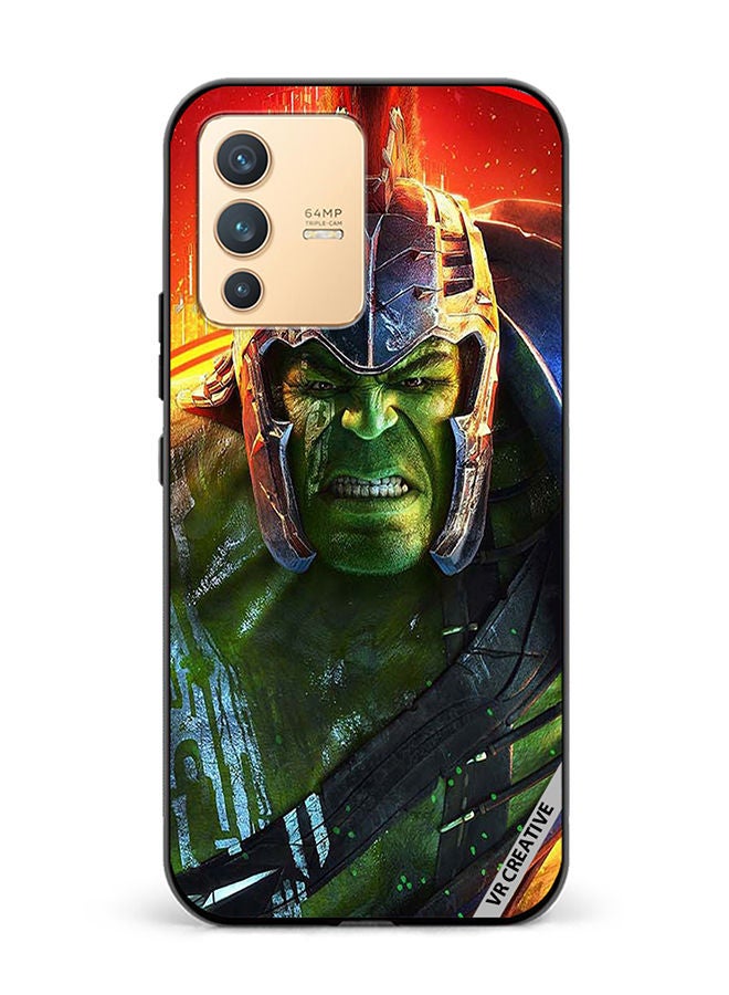 VR CREATIVE Protective Case Cover For Vivo V23 5G Hulk Design Multicolour - Image 1
