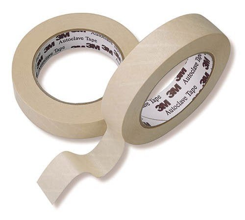 3M 3M Comply Steam Autoclave Indicator Tape, 60 yds Length x 3/4 Width, Creamy 