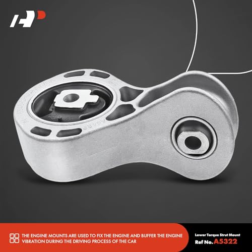 A-Premium 3PCS Engine Motor Mount Transmission Mount and Torque Strut Mount Kit Compatible with Ford Focus 2008 2009 2010 2011, Automatic Transmission, Replace# 8S4Z6068A, 5S4Z6038CB - Image 5