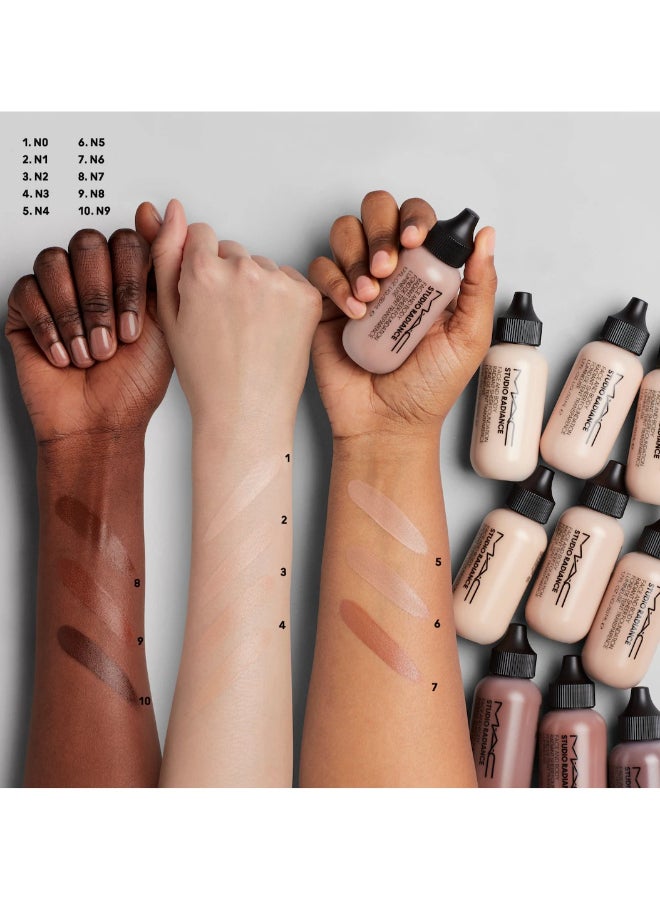 MAC Cosmetics Studio Radiance Face and Body Radiant Sheer Foundation - N5 - Image 3