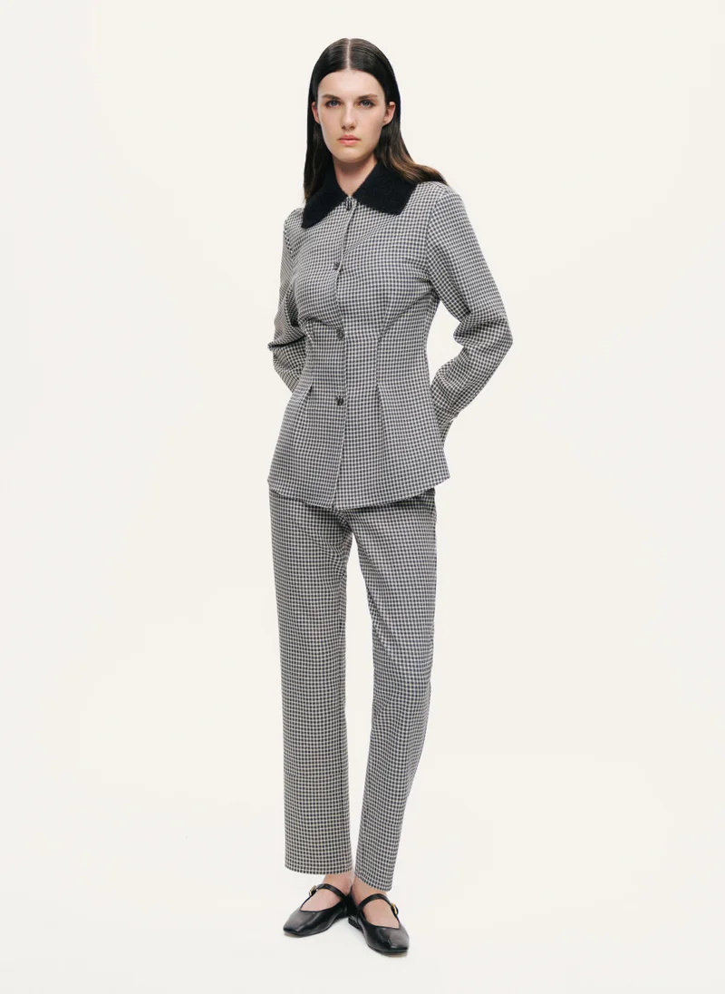 Hooded Button-Front Shirt