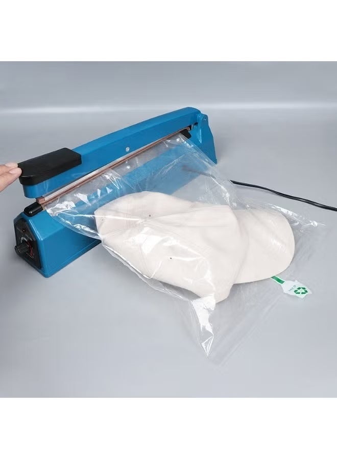 Impulse Sealer PFS-200 | 8-inch Heat Sealing Machine for Plastic & Poly Bags | 220-240V | 210W Power | Adjustable Timer | Professional Manual Bag Sealer - Image 4