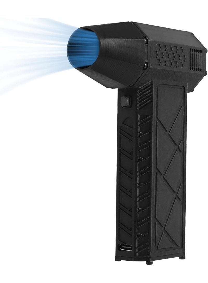 Mini Cordless Jet Air Blower, 130,000 RPM, Safe Overheat Protection, Powerful for Cleaning and Drying - Image 1