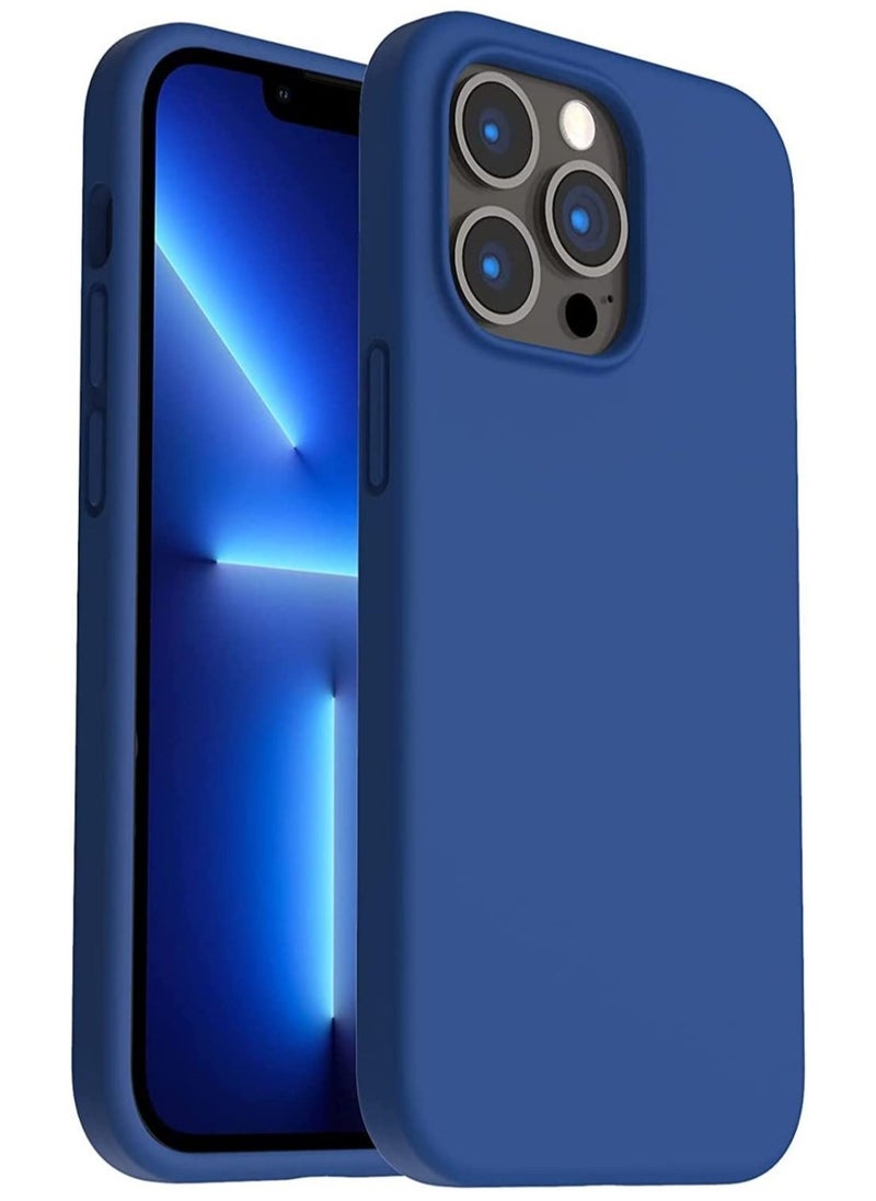 Raxoom Compatible with iPhone 14 Pro Max Case, Liquid Silicone Case, Full Body Protective Cover, Shockproof, Slim Phone Case, Anti-Scratch Soft Microfiber Lining, 6.7 inch - Image 1