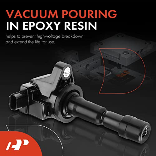 A-Premium Engine Ignition Coil Packs Compatible with Honda CR-Z 2011-2016 Fit 2009-2014 1.5L 4-PC Set - Image 3