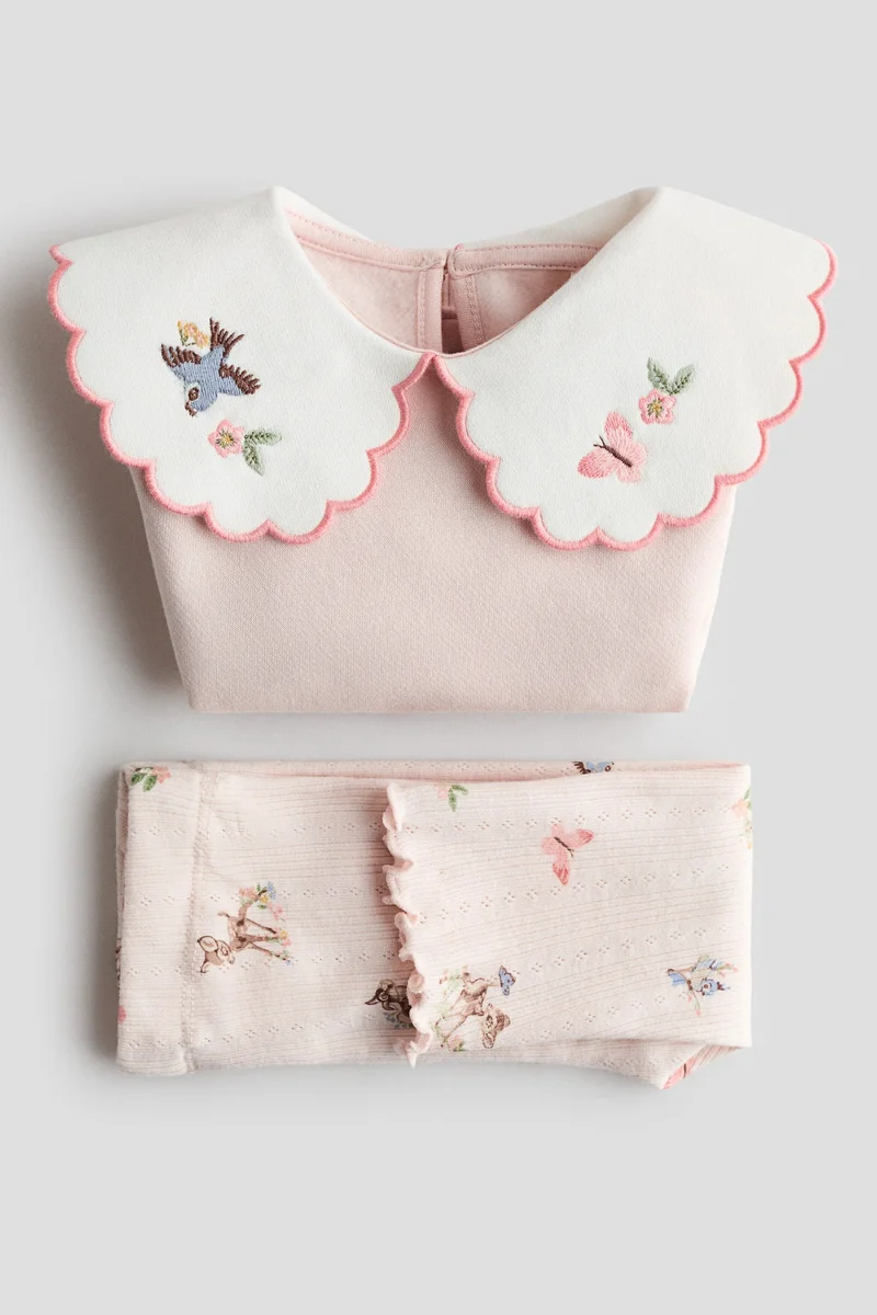 H&M 2-piece top and leggings set