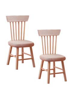 Toyvian Dollhouse Miniatures Doll Chair 1 12 Scale Dollhouse Accessories Doll House Furniture Miniature Dollhouse Furniture Dollhouse Furniture Mini Mini Furniture Wooden Doll Bed  - Image 2