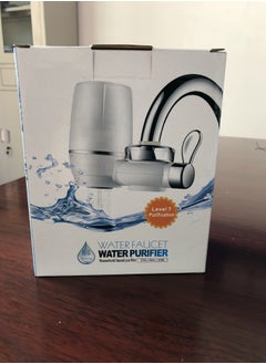 DubaiGallery Water Filter, Faucet Mount Filter Tap Water Purifier Kitchen Faucet Washable Ceramic Percolator Mini Water with 4 Replacement Filter for Bathroom Kitchen  - Image 2