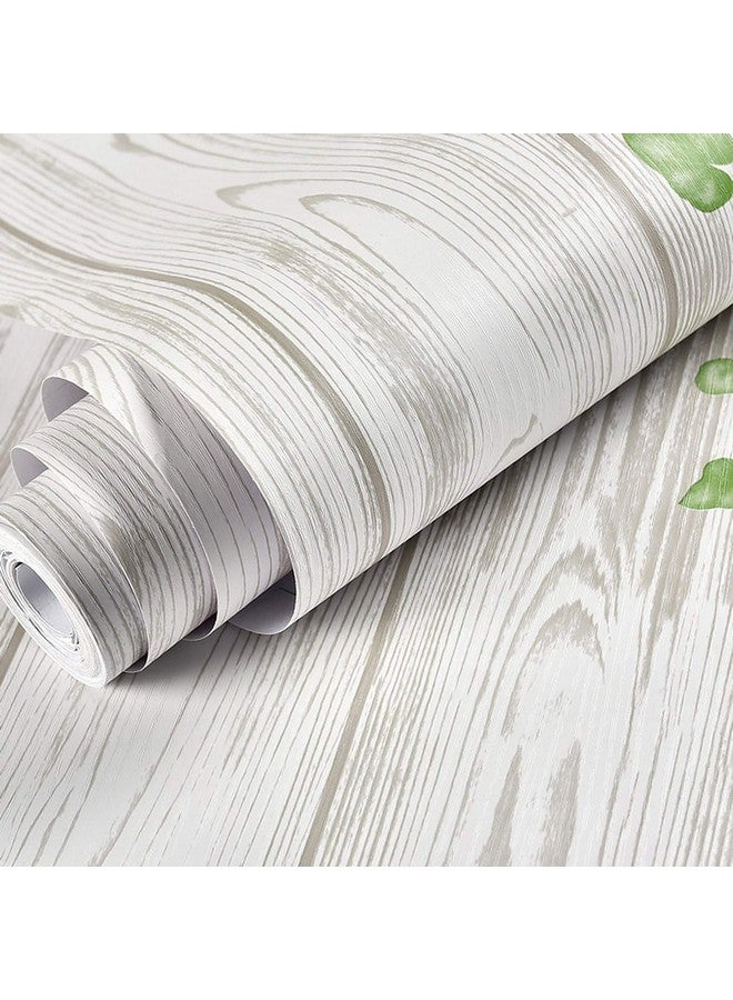 wolpin Wall Stickers Wallpaper for Walls (45 x 300 cm) Ivy Plant Nature Restaurant Office Home Design Self Adhesive, Grey - Image 1