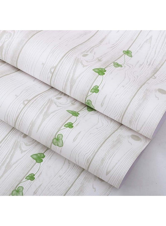 wolpin Wall Stickers Wallpaper for Walls (45 x 300 cm) Ivy Plant Nature Restaurant Office Home Design Self Adhesive, Grey - Image 3