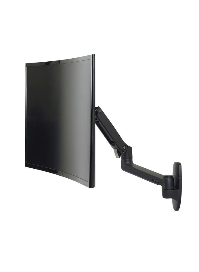 Ergotron LX Single Monitor Arm, VESA Wall Mount for Monitors Up to 34 Inches, 3.2-11.3 kg - Matte Black - Image 1