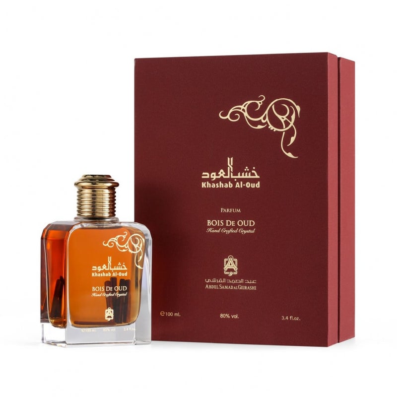 Abdul Samad Al Qurashi Khashab Al Oud Perfume for Her & Him 100ML - Image 2
