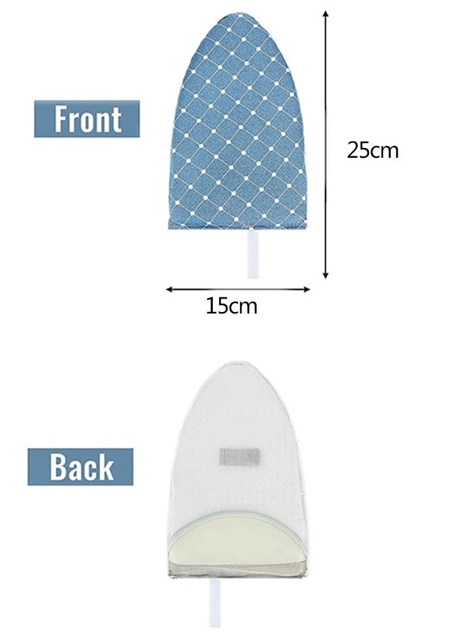 Ant Portable Ironing Gloves for Clothes Steamer, Anti Steam Glove Heat Resistant Ironing Board, Waterproof Ironing Mitt with Finger Loop, Garment Steamer Accessories (Blue)  - Image 2