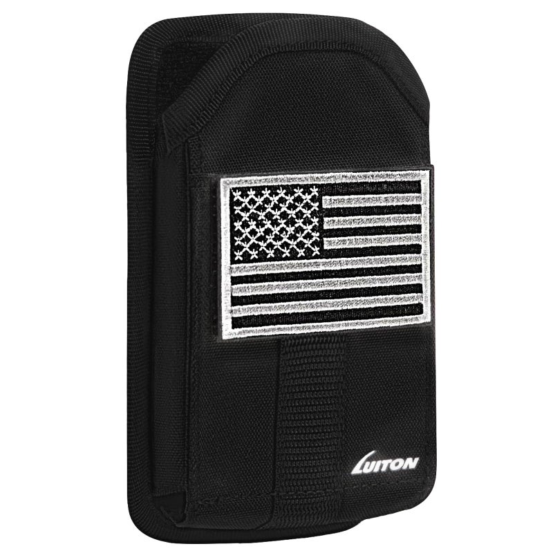 LUITON Zebra TC77 TC70 Scanner Holster Carrying Case Pouch Compatible with Zebra TC75x, TC75, TC70x, TC70, TC72, TC77 Handheld Barcode Touch Mobile Computer,Scanner Case Holder with Metal Clip and Belt Loops - Image 4