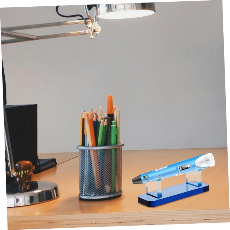 Clear Acrylic Pen Holder Stand Base Compact Design for Printing Pens Versatile Organizer - Image 5