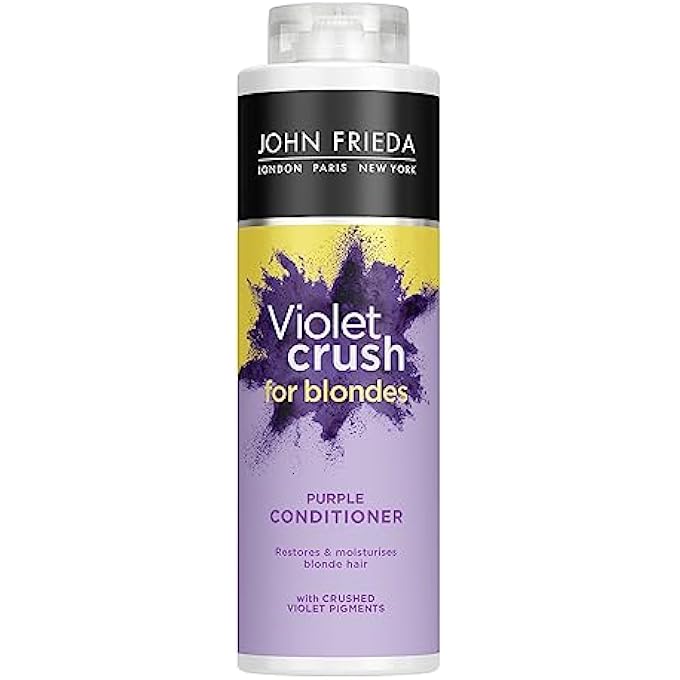 John Frieda VIOLET CRUSH PURPLE CONDITIONER, 500ML - Image 1