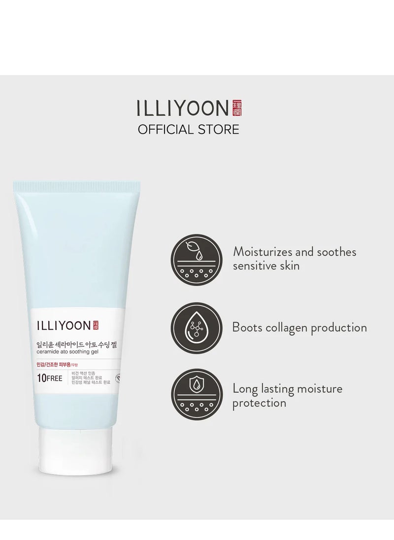 illiyoon - ILLIYOON Ceramide Ato Soothing Gel 175ml,High Moisturizing Cooling Gel - Image 1