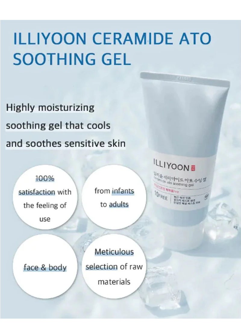 illiyoon - ILLIYOON Ceramide Ato Soothing Gel 175ml,High Moisturizing Cooling Gel - Image 1