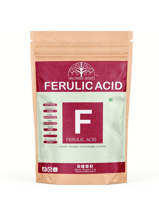 Hollywood Secrets Ferulic Acid Powder 50 gm - Image 1