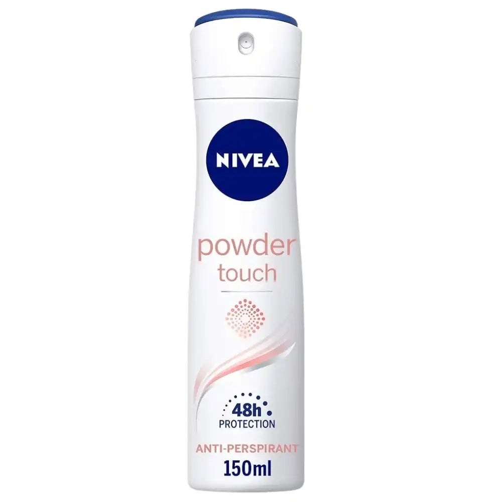 Nivea Powder Touch Quick Dry Anti-perspirant Spray with Velvety Feeling- 150ml