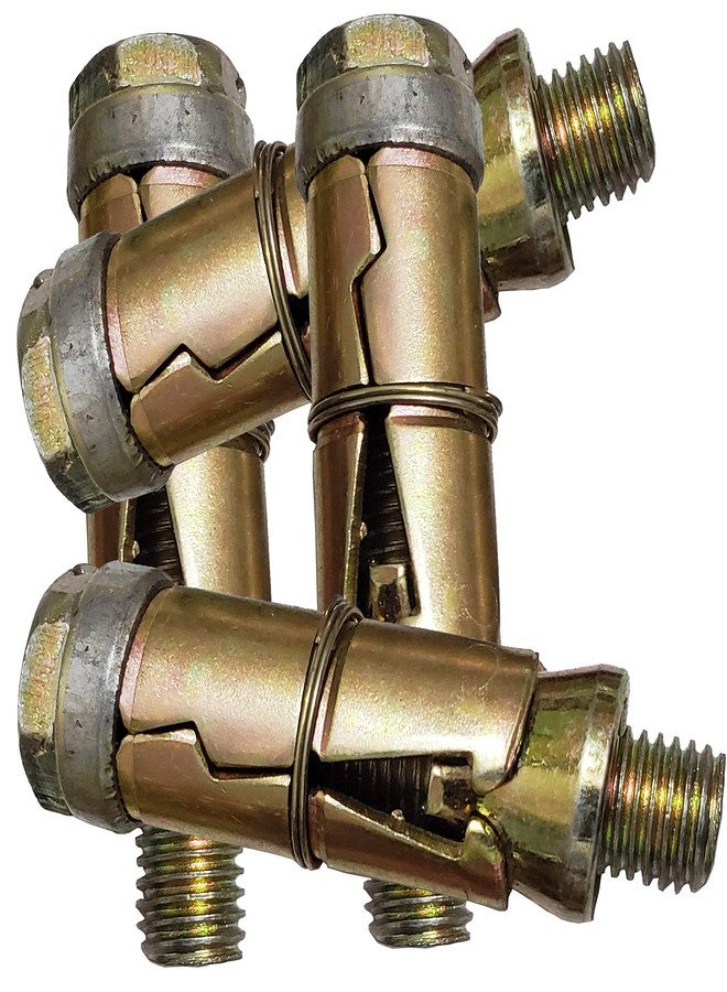 Pure Source India Anchor Fasteners,Size 8 mm, Pack of 12 PCS (Gold) - Image 4