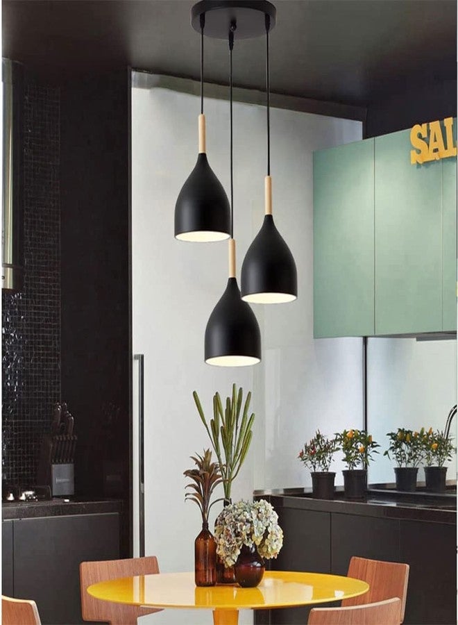 Avior Hanging Light, Hanging Lamps for Bedroom, Restaurants, Cafe Lamps and Living Room Decoration Light (Black (Round)) - Image 1