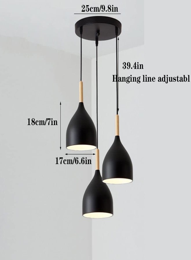 Avior Hanging Light, Hanging Lamps for Bedroom, Restaurants, Cafe Lamps and Living Room Decoration Light (Black (Round)) - Image 3
