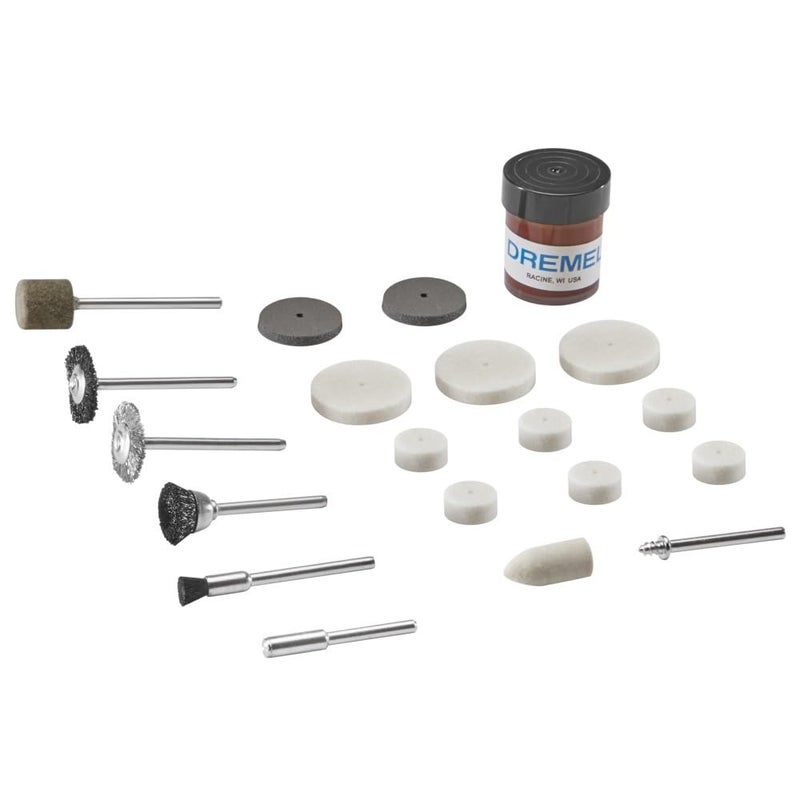 Dremel 726-01 20-Piece Cleaning/Polishing Accessory Micro Kit - Image 2