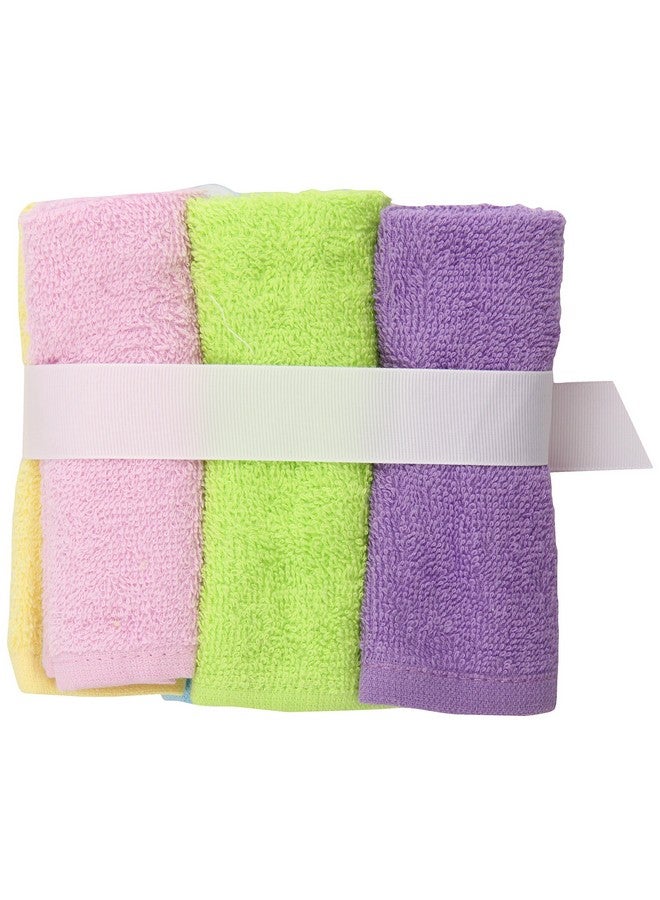 Luvable Friends Unisex Baby Super Soft Cotton Washcloths Pink One Size - Image 3
