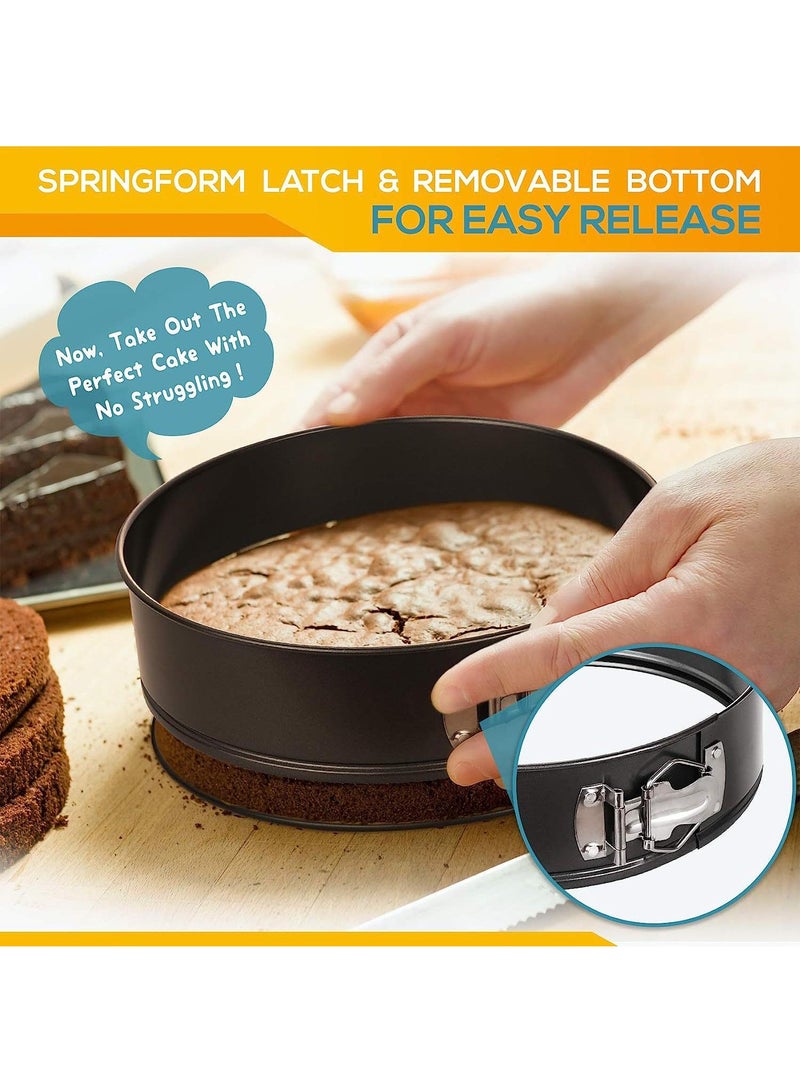 Bluejw 4-Piece Circular Cake Baking Tray Set - Image 3