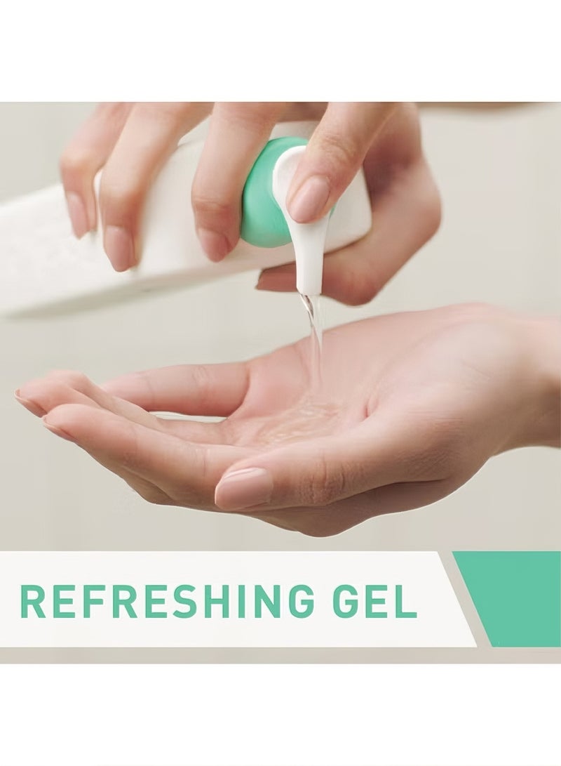 CeraVe حمض الهيالورونيك منظف فومي - غير مُزيل للزيوت الحيوية للبشرة الطبيعية والدهنية 236مل - Image 3