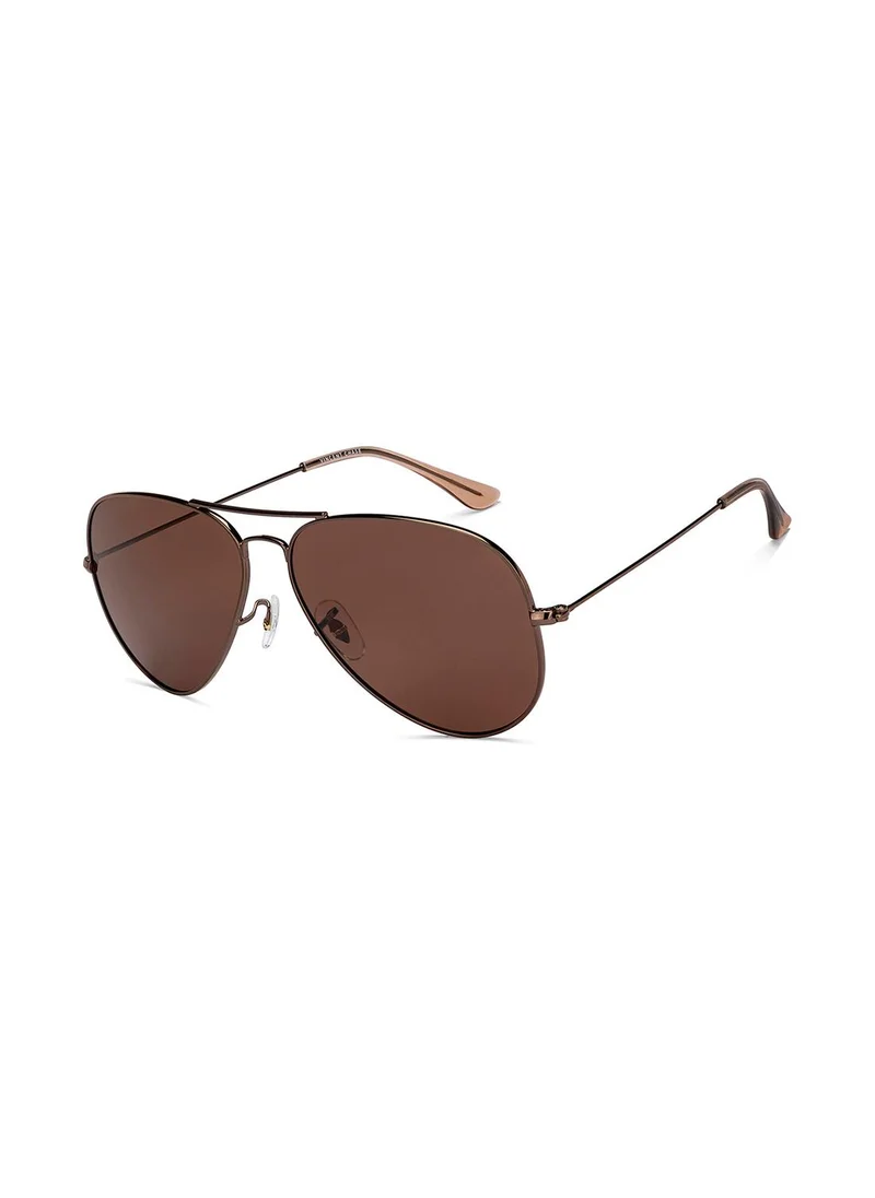 فينسينت تشيس Unisex Polarized Aviator Sunglasses VC S16180