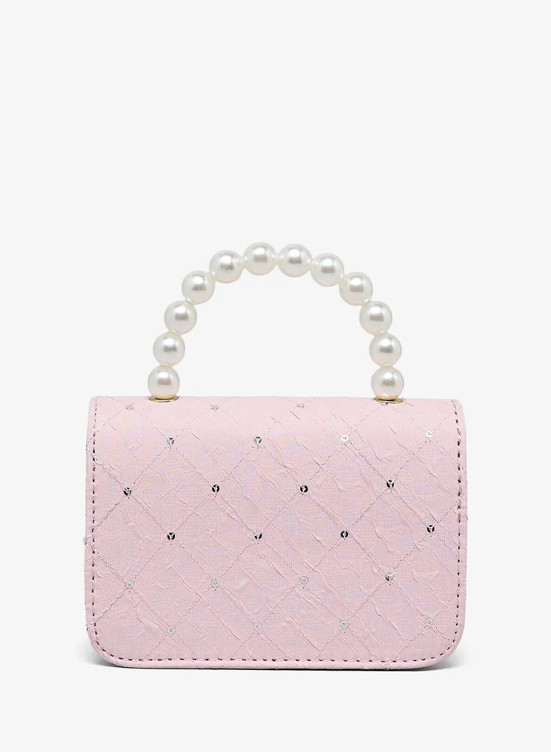 أر أند بي Charm Detail Top Handle Bag