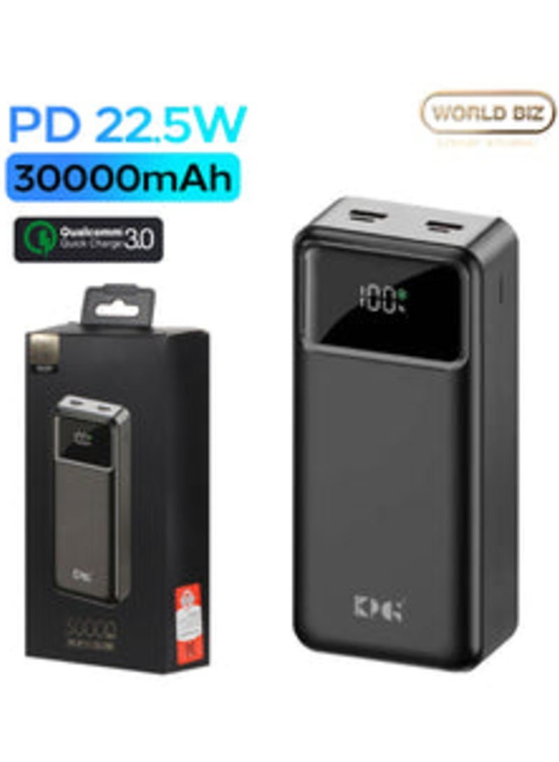 ELTRAZONE KPg-302 30,000mAh Power Bank – Ultra High Capacity Portable Charger for On-the-Go Power - Image 1