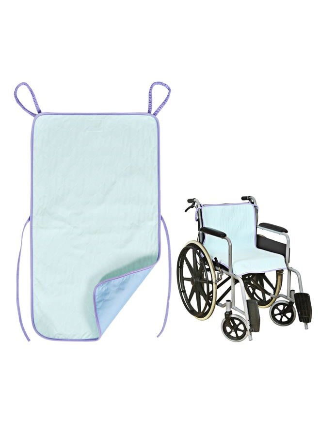 Ehucon Wheelchair Highly Absorbent Incontinence Pad for Elderly Waterproof Pads, 4-Layer Soft Washable and Reusable Seat Pad with Two Loop Handles, 17.7"X29.5" (Pack of 1 Count) - Image 1