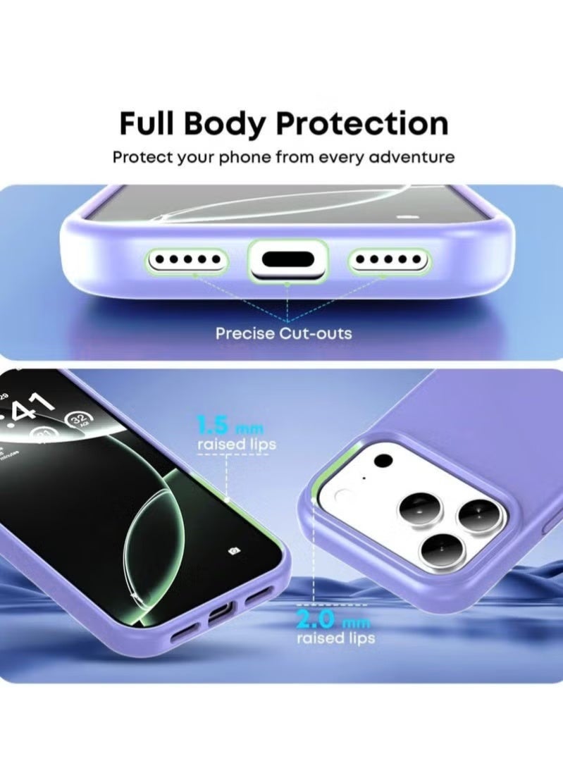 TIGER Premium iPhone 17 Pro Case Soft Silicone Full Body Protective Cover - Ultra Slim Shockproof Anti-Scratch TPU Case for iPhone 17 Pro, Lightweight and Flexible with Enhanced Grip and Drop Protection, Perfect Fit for Everyday Use - Image 3
