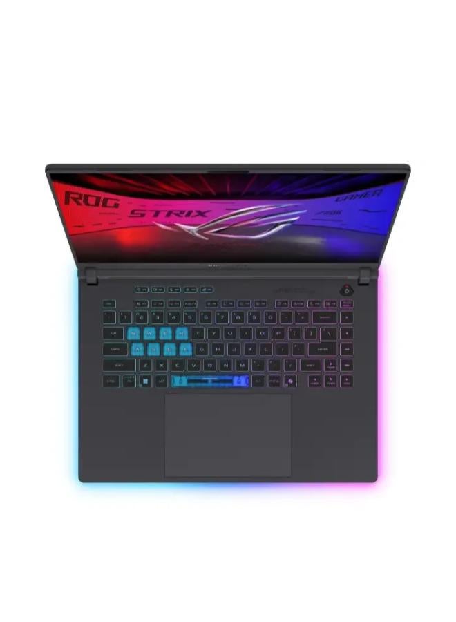 أسوس لابتوب ROG Strix G16 G614PR-RV161W مع شاشة 16 بوصة FHD / معالج AMD Ryzen 9 8940HX / 16 جيجابايت RAM / 1 تيرا SSD / بطاقة رسومات NVIDIA GeForce RTX 5070 Ti / إنجليزي / ويندوز 11 / مع حقيبة ROG - Image 3