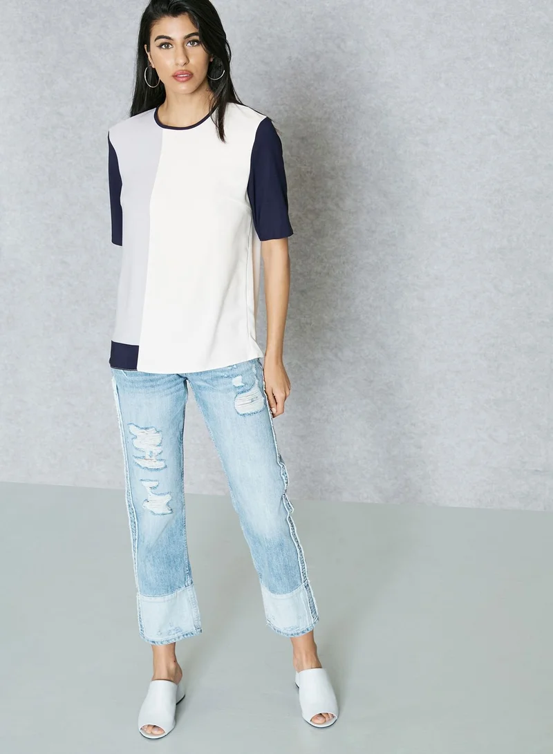 ELLA Colourblock Top