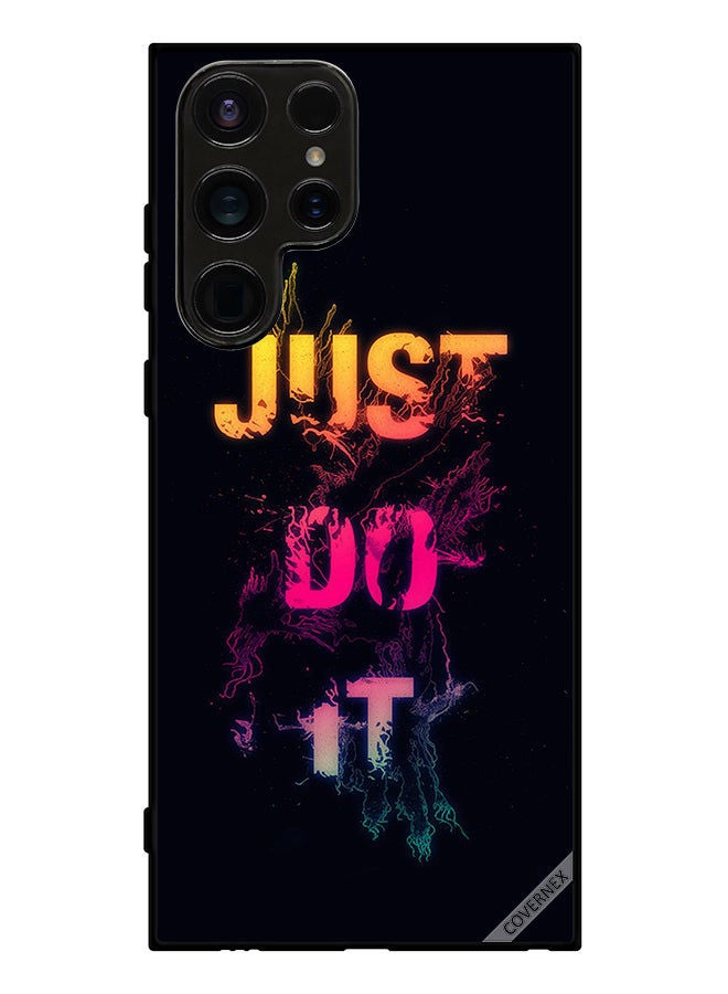 Covernex Protective Case Cover For Samsung Galaxy S23 Ultra Just Do It - Image 1